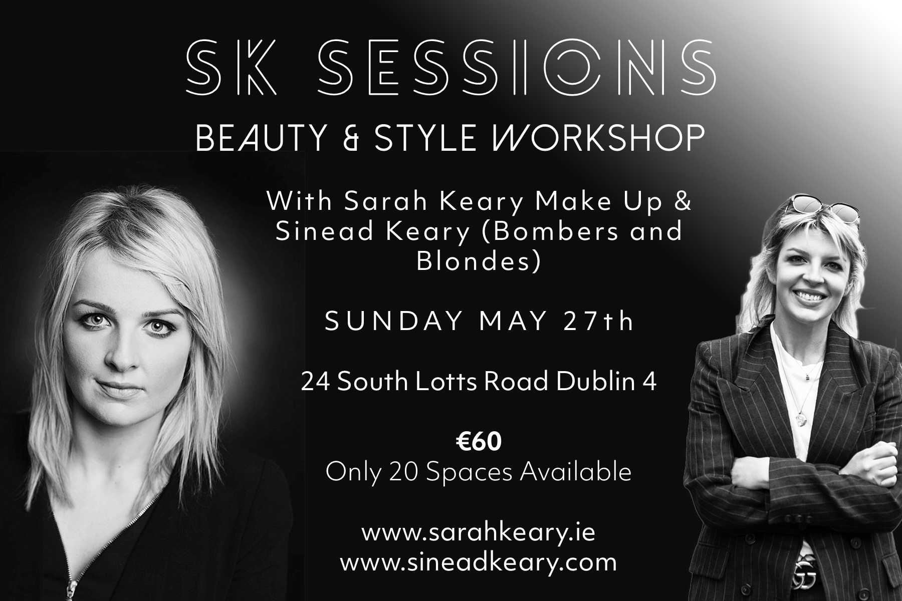 Beauty & Style Workshop Dublin – Sarah Keary