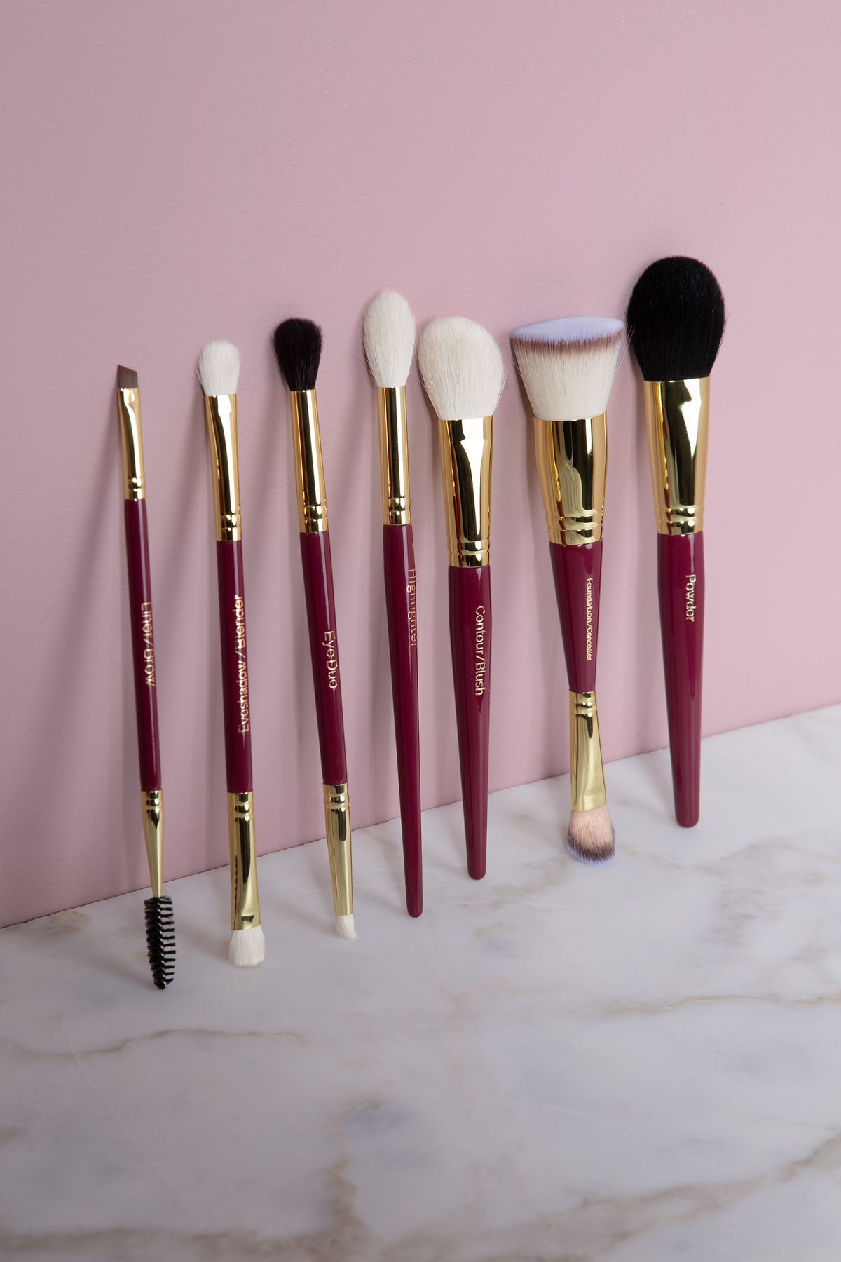 BYSK x Jennifer Wrynne Luxury 7 Piece Brush Set