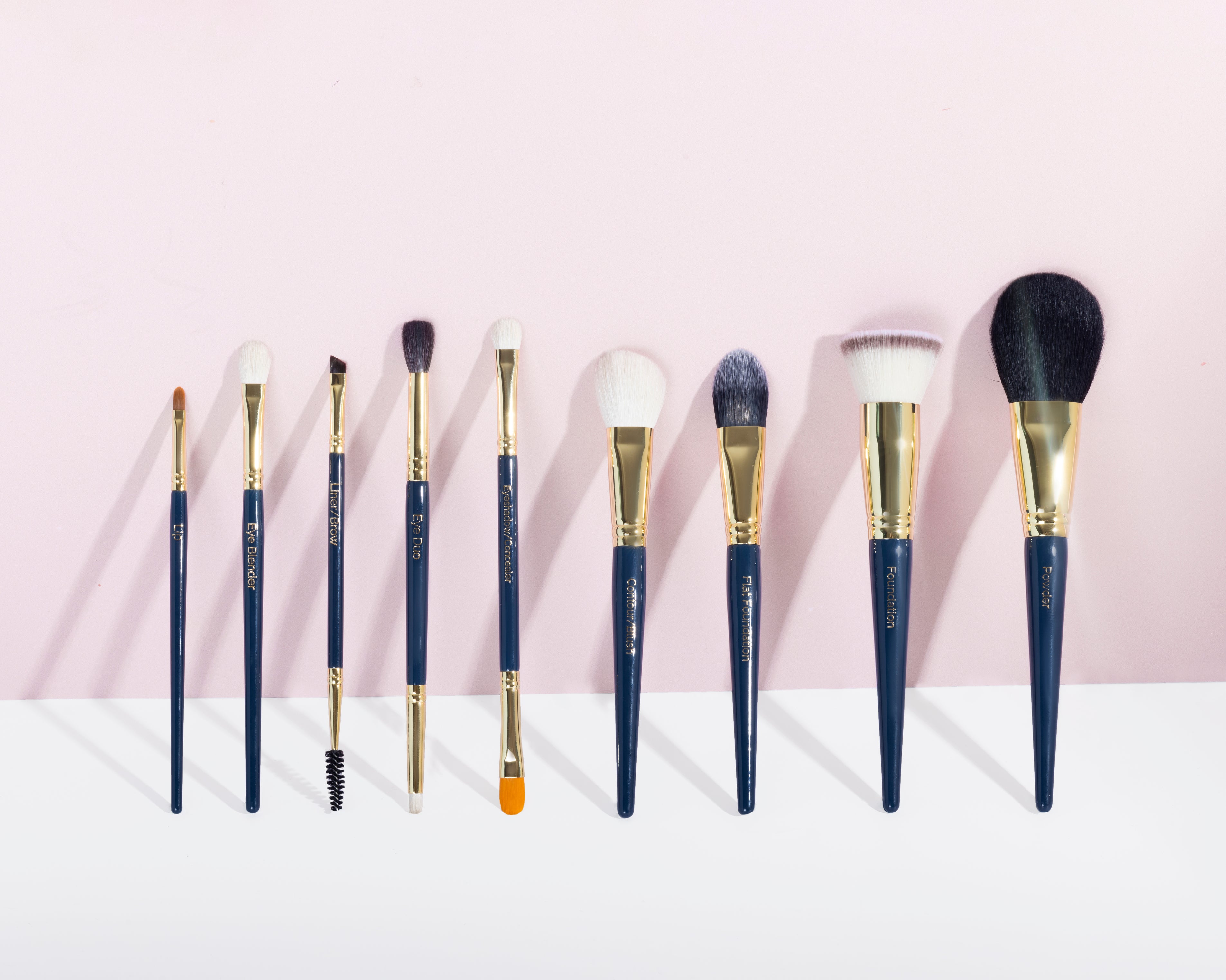 9 Piece Pop up Professional Makeup Brush Set Sarah Keary